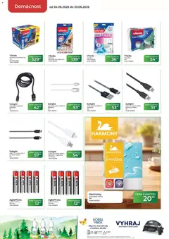 Náhled letáku Tamda Foods leták od 24.06.2026 | Strana: 50 | Produkty: Voda, Utěrky, Kabel, Vileda Actifibre