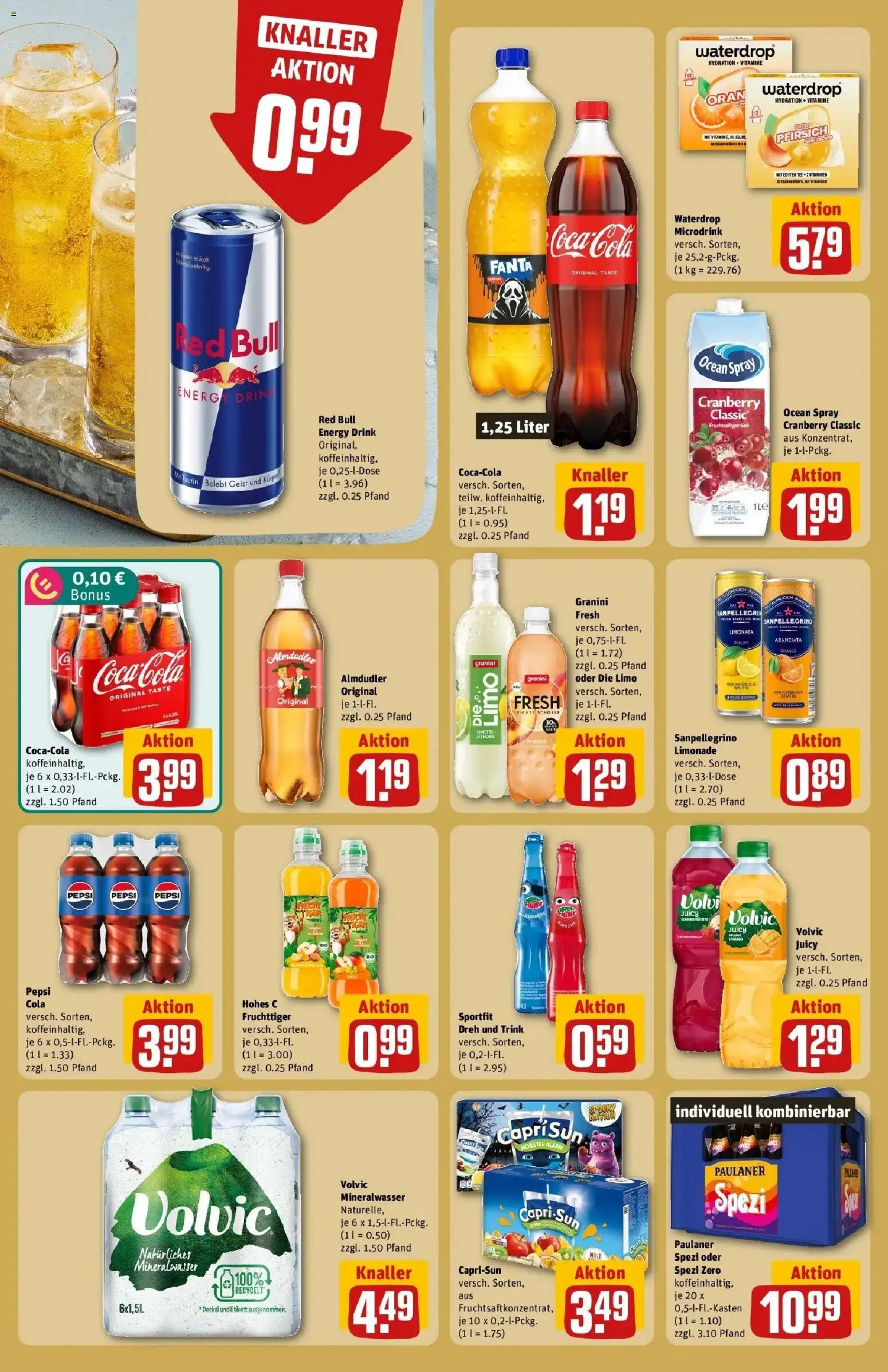REWE Prospekt ab 05.10.2026 zum Blättern » Angebote | Seite: 24 | Produkte: Cola, Pepsi, Tee, Volvic