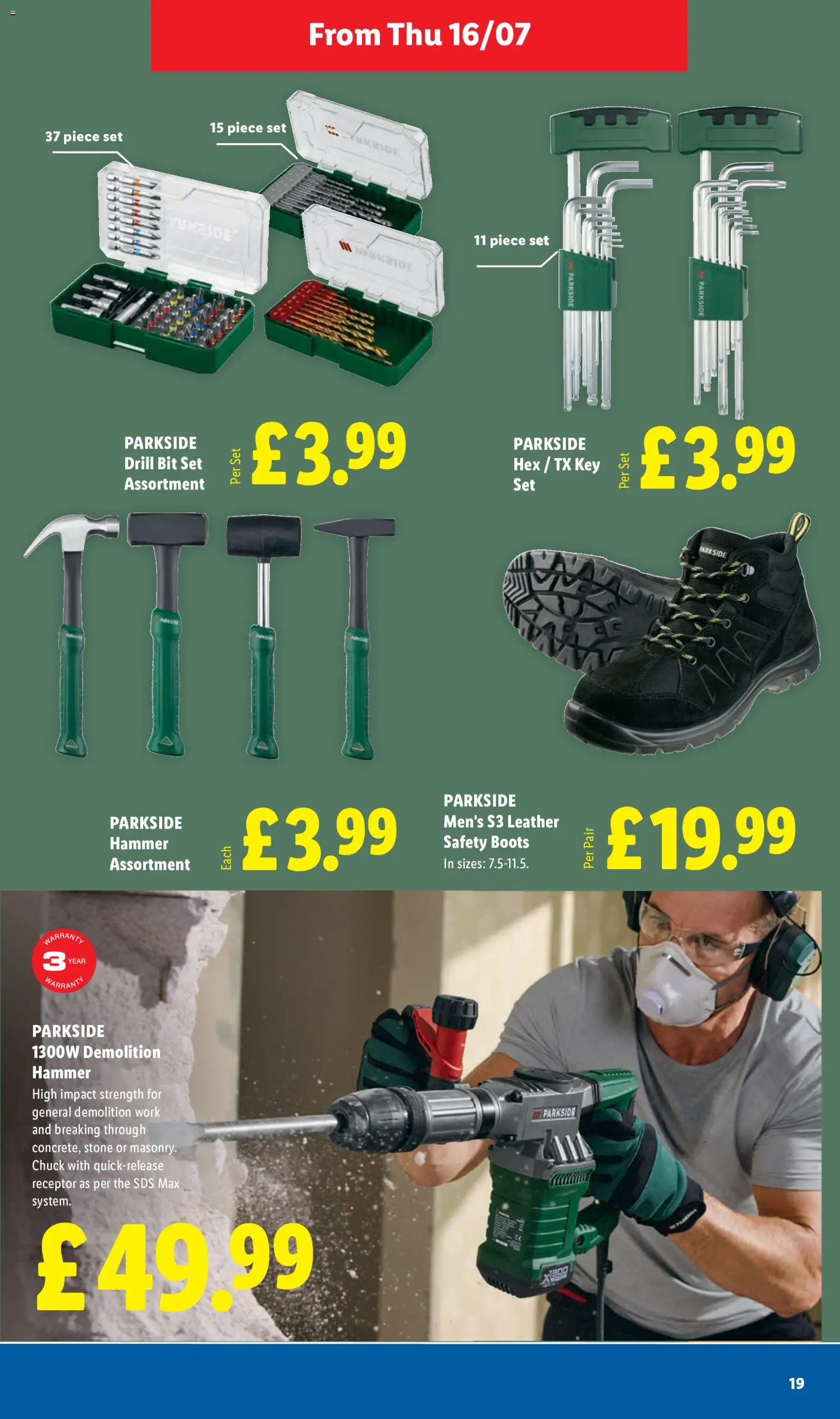 {H1} | Page: 19 | Products: Drill, Boots