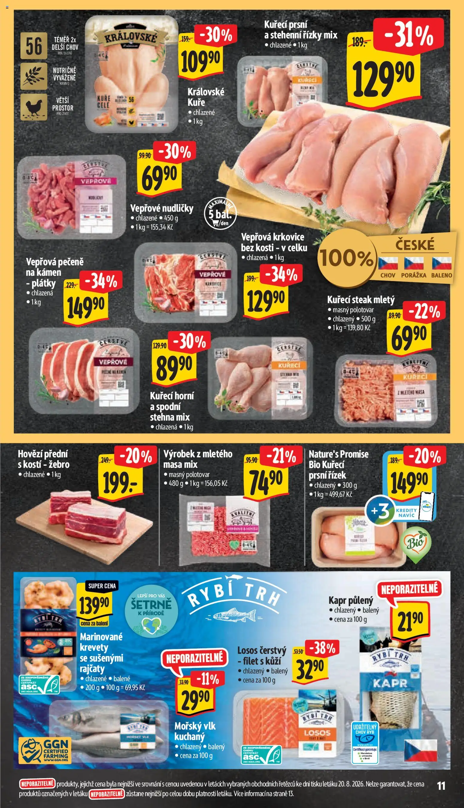 Albert leták - Supermarket - Vinohradská od 26.08.2026 | Strana: 19