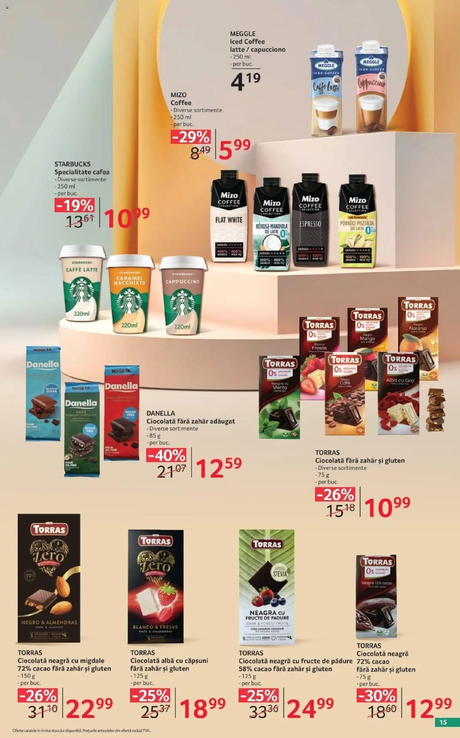 Noul catalog Selgros – valabil de la 02.10.2026 | Pagină: 15 | Produse: Alba, Migdale, Cafea, Ciocolată