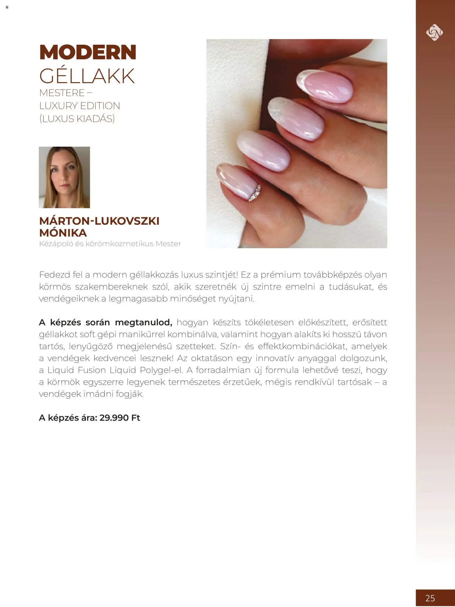 Crystal Nails akciós ujság - amely érvényes a következő dátumtól: 2026.09.08. | Oldal: 25