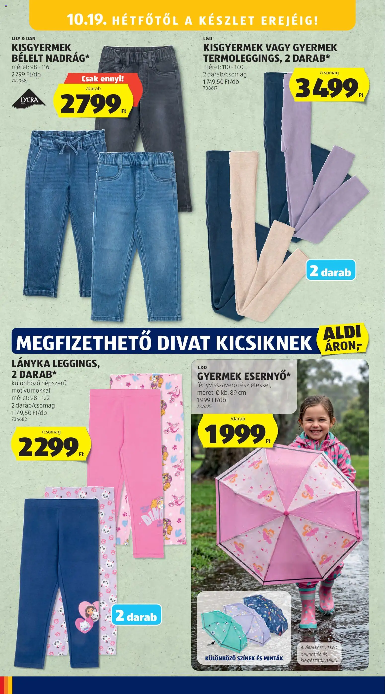 Aldi akciós ujság - amely érvényes a következő dátumtól: 2026.10.15. | Oldal: 48