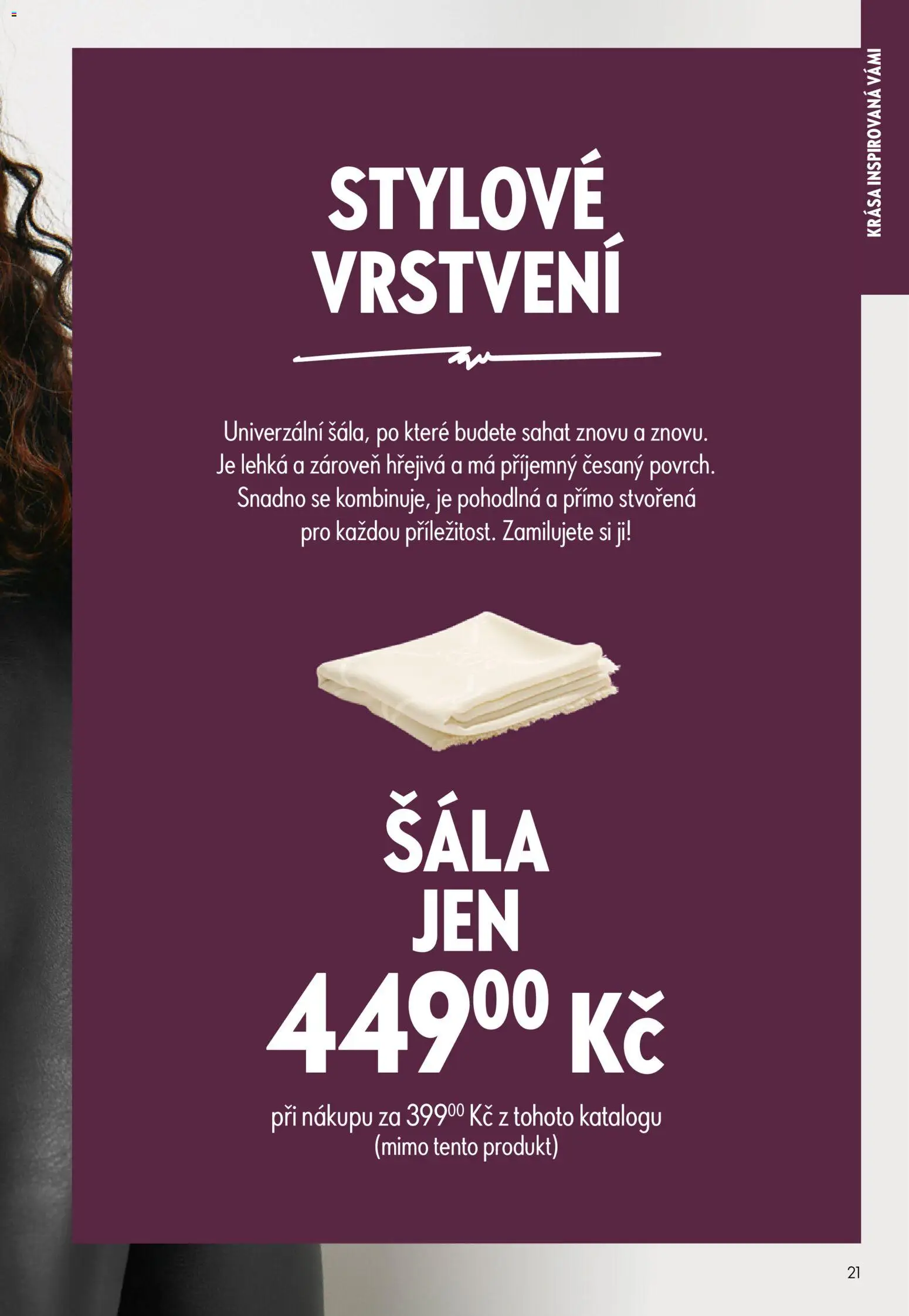 Oriflame katalog č. 13/2026 od 09.09.2026 | Strana: 21 | Produkty: Šála