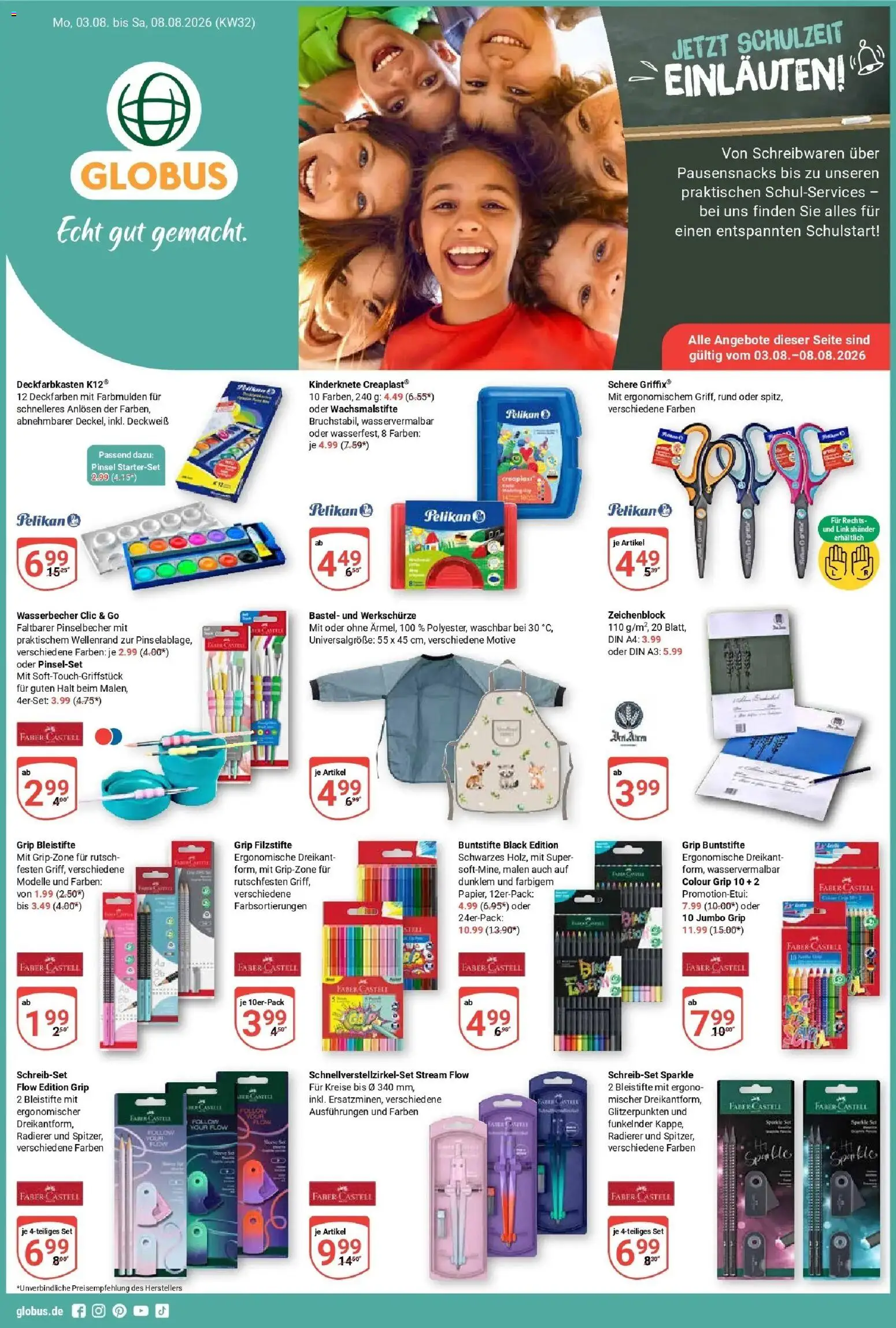 Globus Prospekt Neunkirchen (ab 03.08.2026) » Angebote online | Seite: 1 | Produkte: Pinsel
