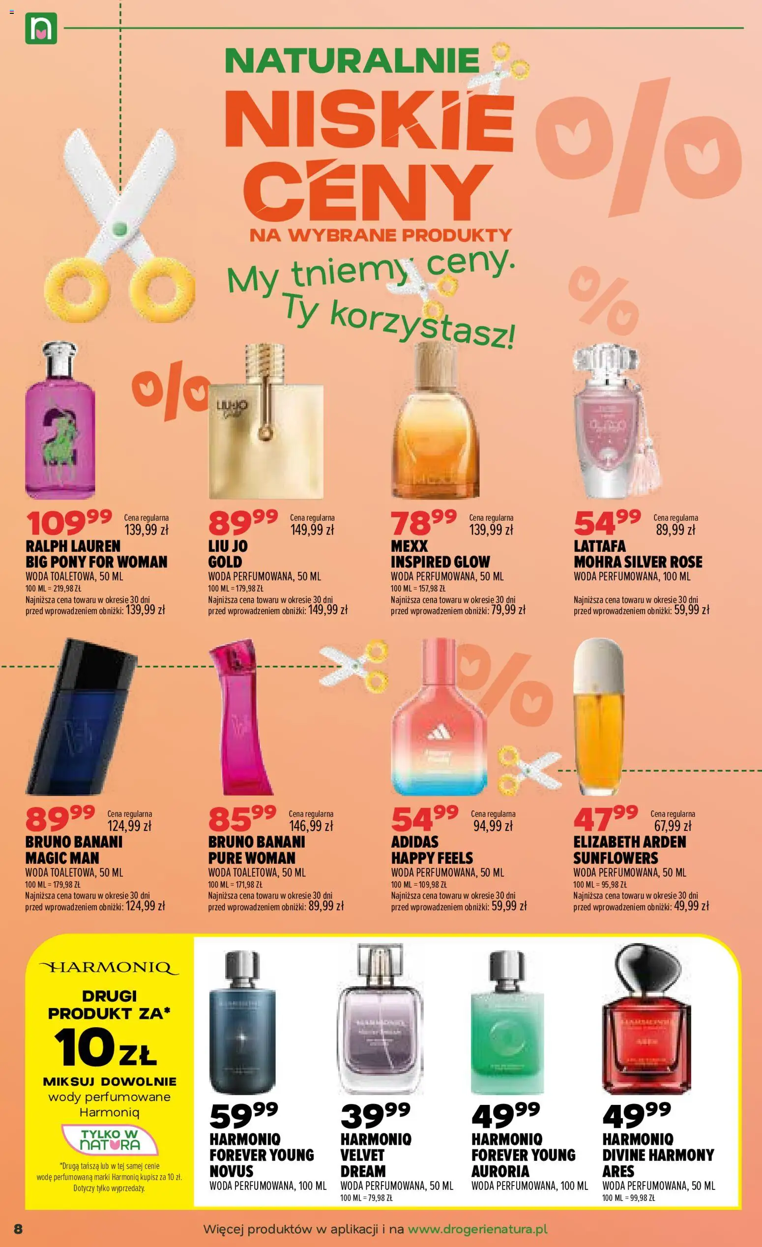 Drogerie Natura gazetka od 22.09.2026 | Strona: 8 | Produkty: Woda