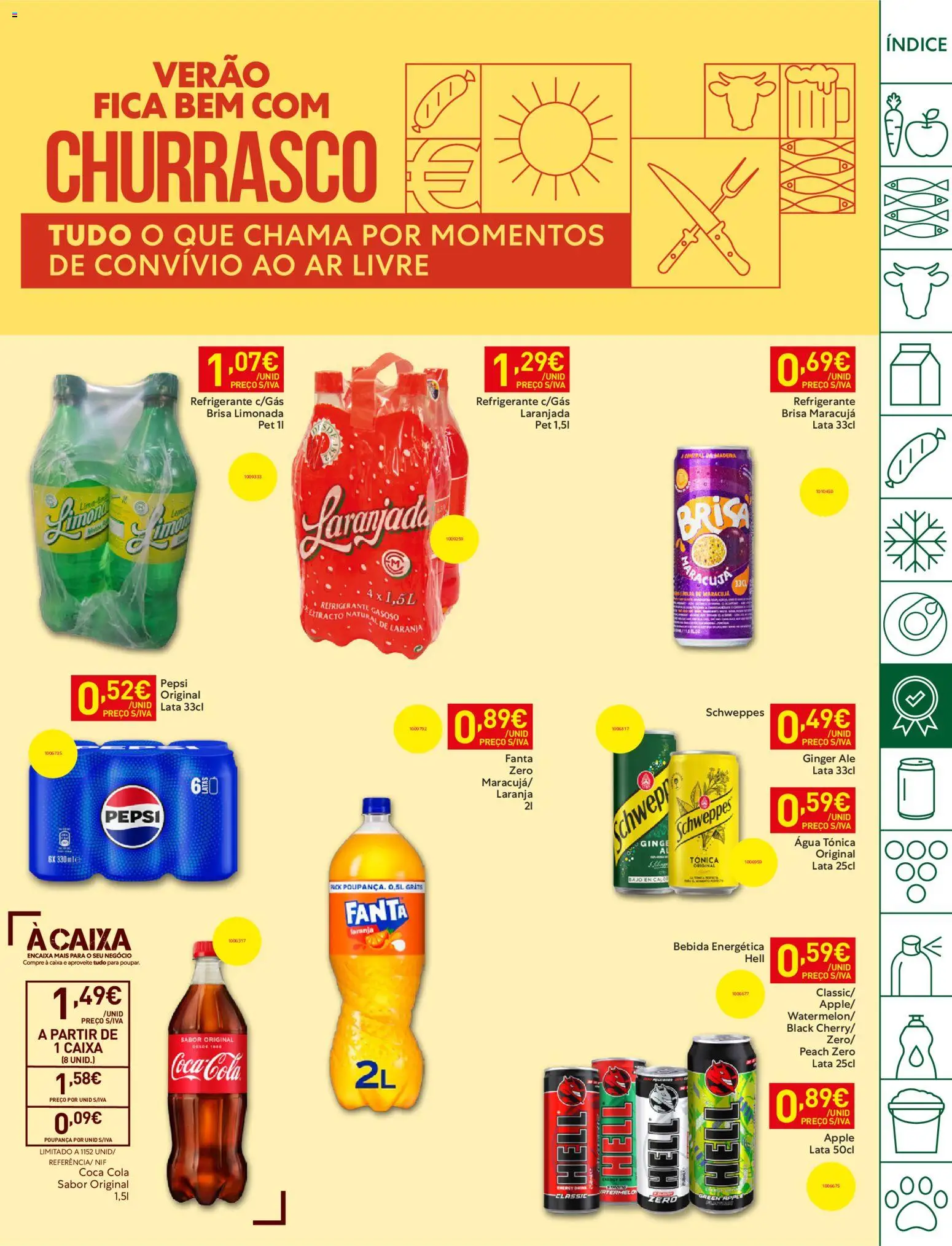 Recheio folheto Madeira │ válido de 14/07/2026 | Página: 21 | Produtos: Agua, Refrigerante, Fanta, Caixa