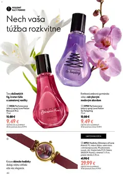 Oriflame leták platný od 09.09.2026 | Strana: 40 | Produkty: Strojček, Dámske hodinky, Hodinky