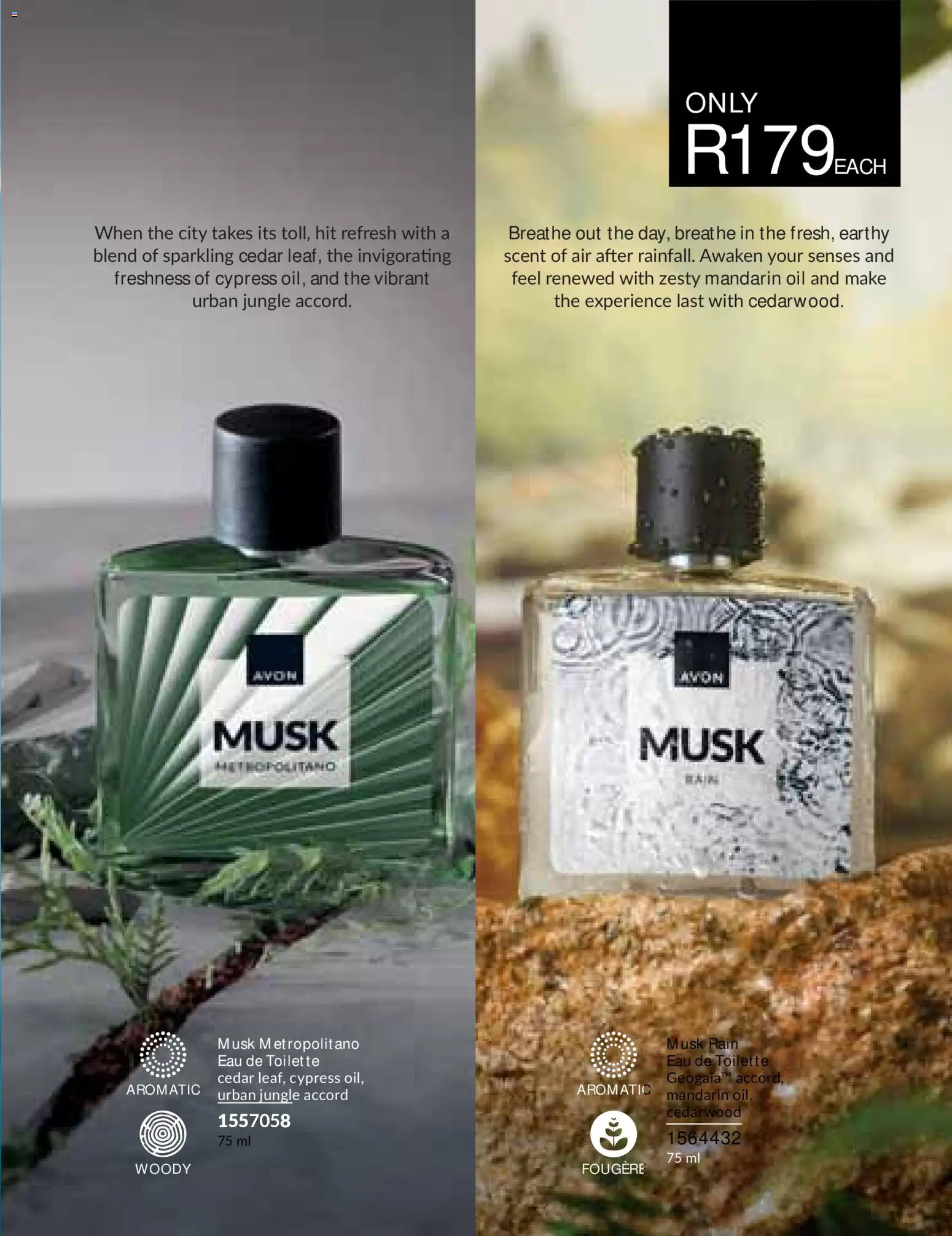 New Avon catalogue – valid from 01/07/2026 | Page: 91 | Products: Oil, Eau de toilette