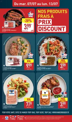 Aldi - Prévisualisation de AILERONS DE POULET AU PAPRIKA, AILERONS DE POULET AU PAPRIKA valide à partir de 07/07/2026 | Page: 6