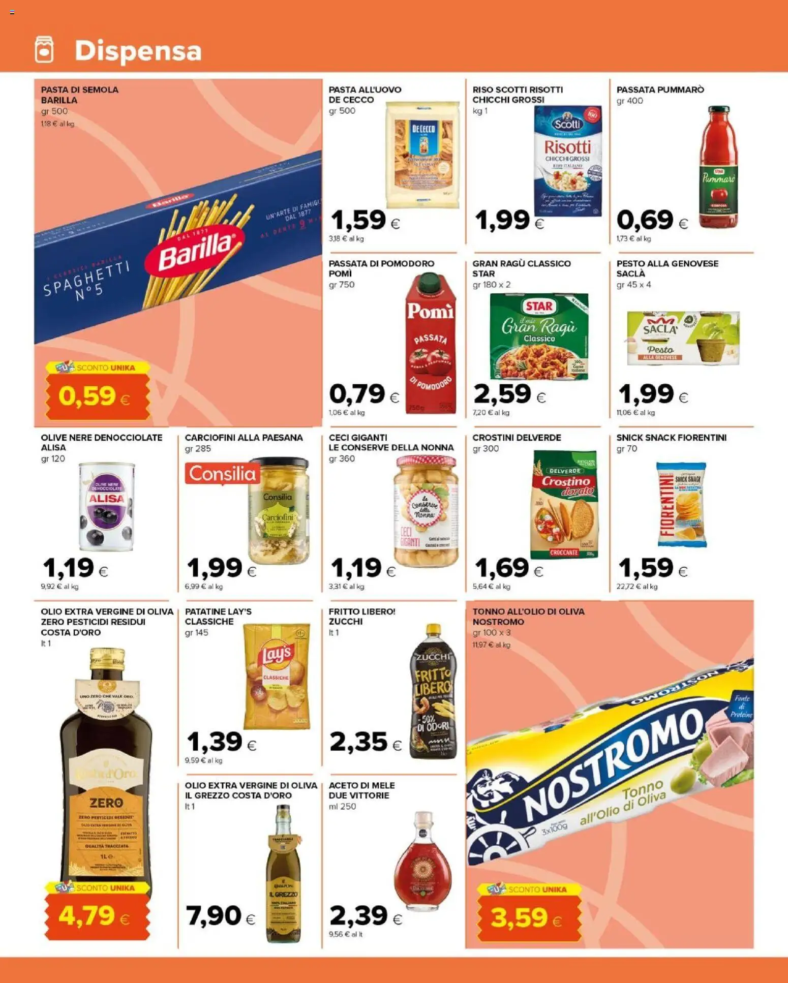 Volantino Tigre del 28/09/2026 | Pagina: 8 | Prodotti: Mele, Aceto di mele, Passata di pomodoro, Tonno