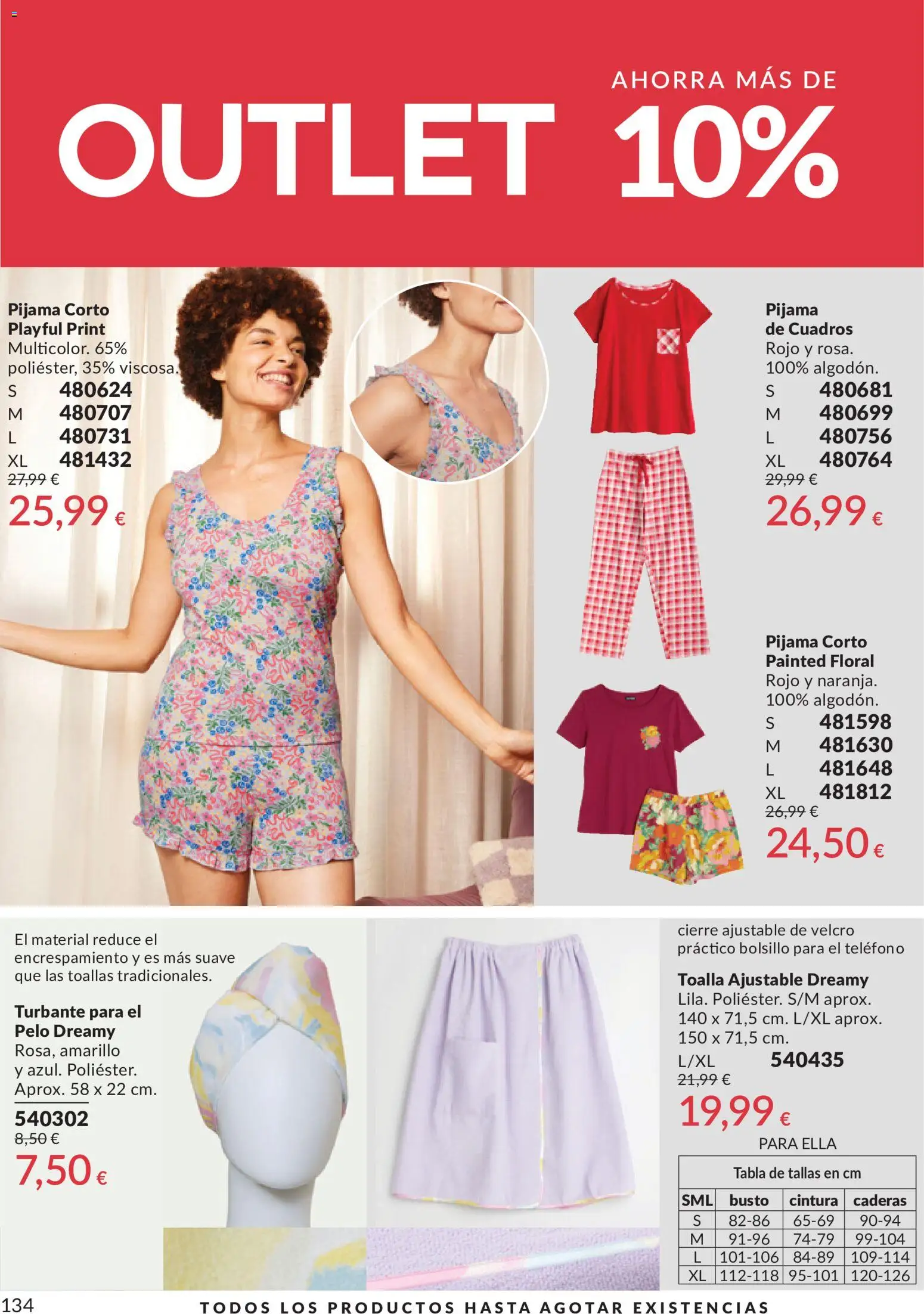 Catálogo AVON campaña 6 │ válido desde el 01.06.2026 | Página: 134 | Productos: Pijama, Teléfono
