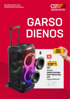 Senukai leidinys galioja nuo 06.05.2026