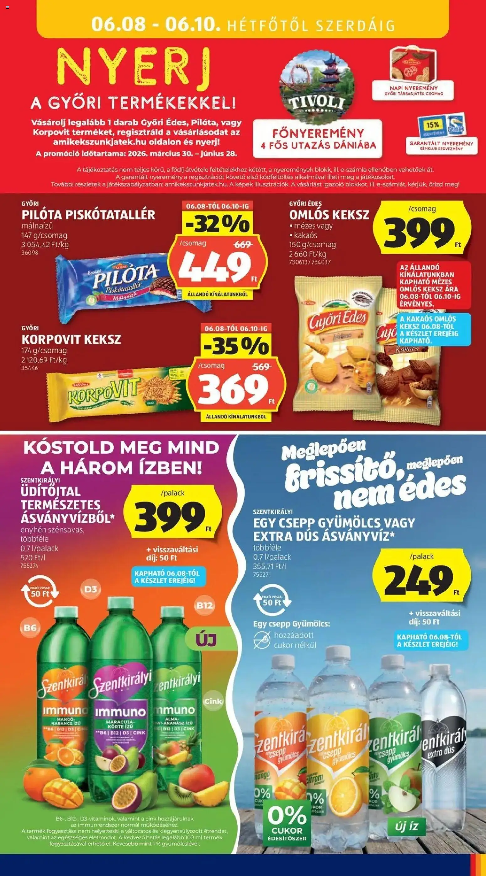 Aldi akciós ujság - amely érvényes a következő dátumtól: 04.06.2026 | Oldal: 39 | Termékek: Édesítőszer, Társasjáték, Narancs, Cukor
