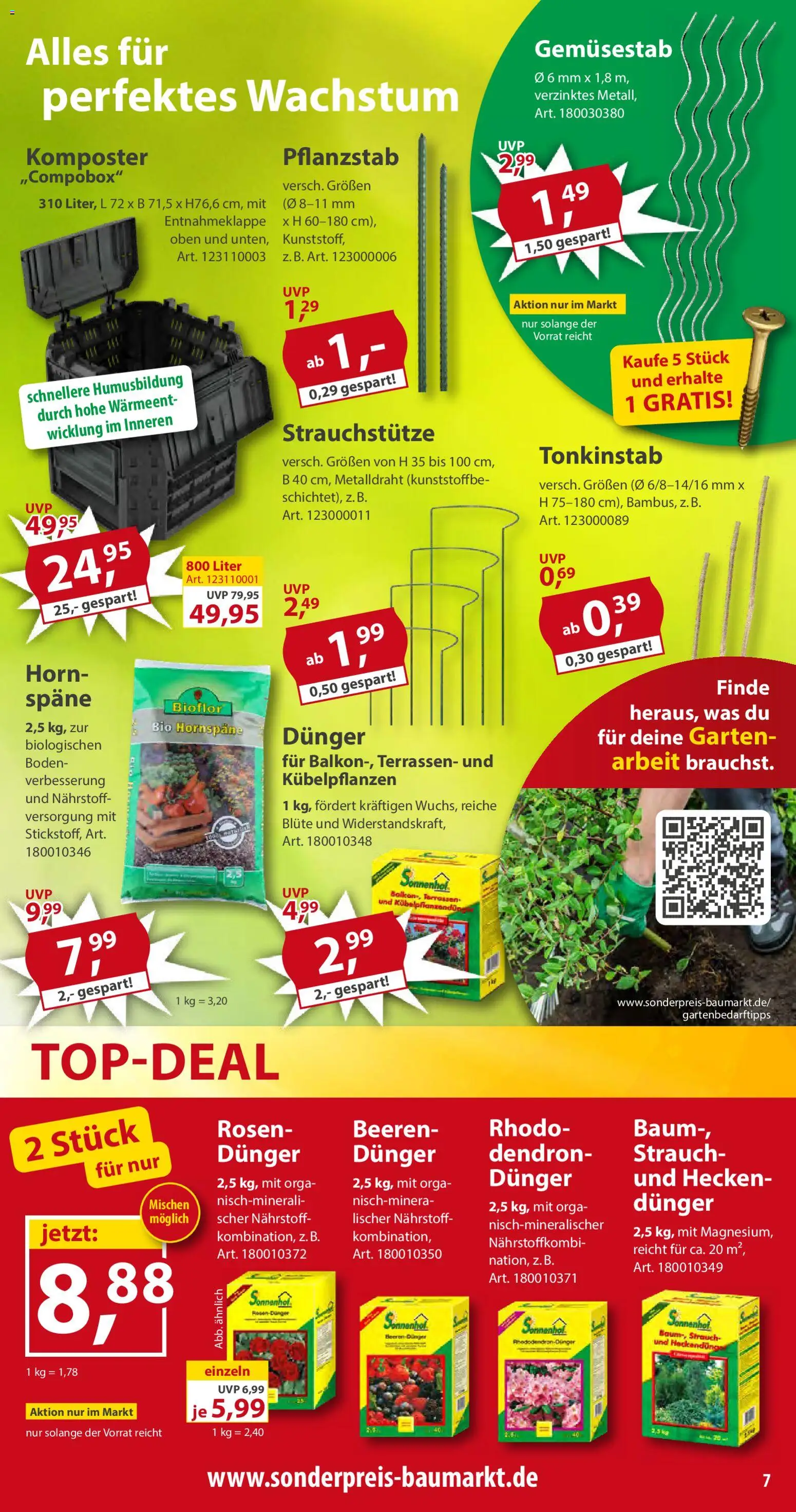 Sonderpreis Baumarkt Prospekt 	 – gültig ab 23.05.2026 | Seite: 7