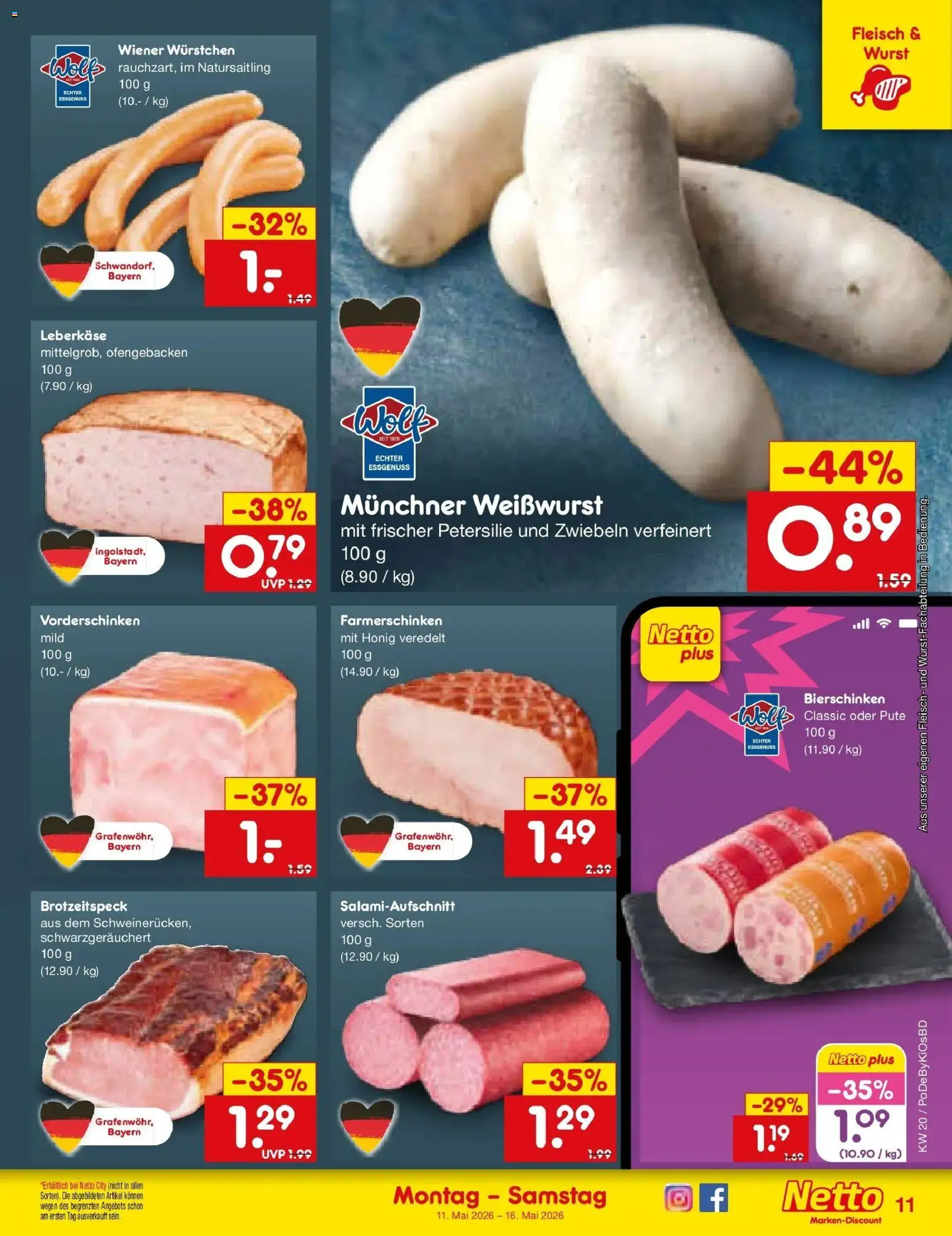 Netto Marken-Discount Prospekt Mistelbach	 (ab 10.05.2026) » Angebote | Seite: 12