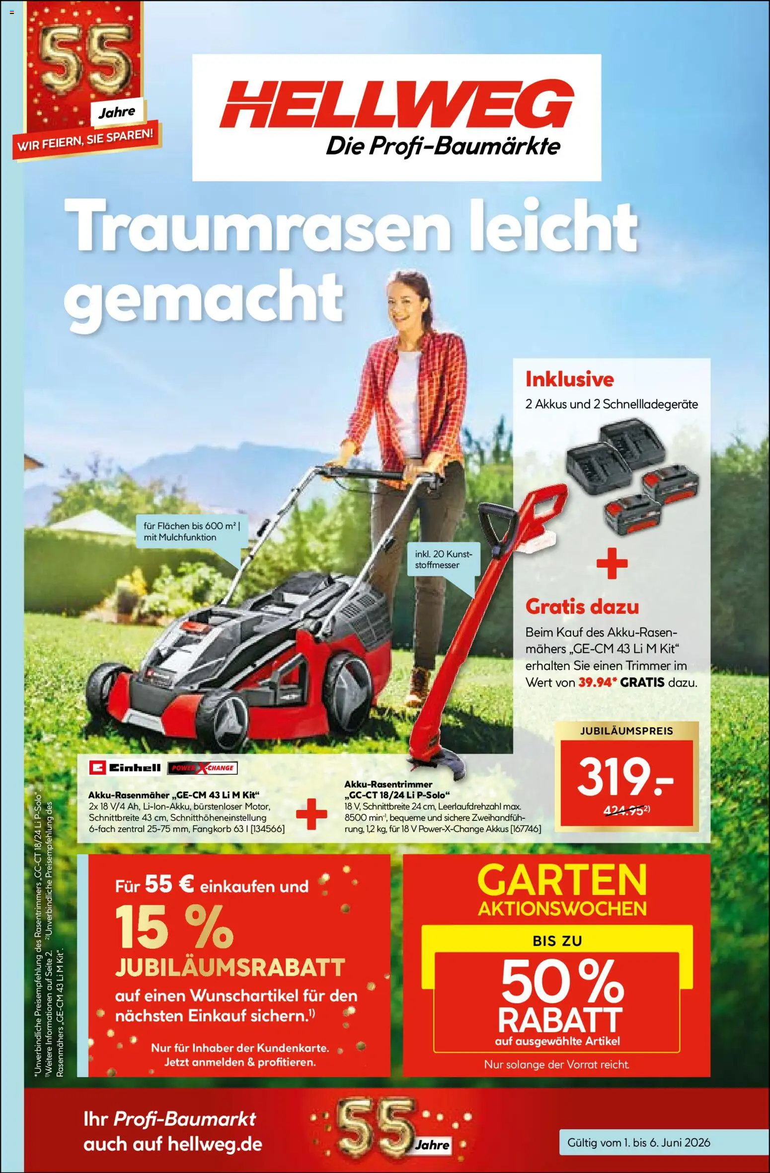 Hellweg Prospekt – gültig ab 01.06.2026 | Seite: 1