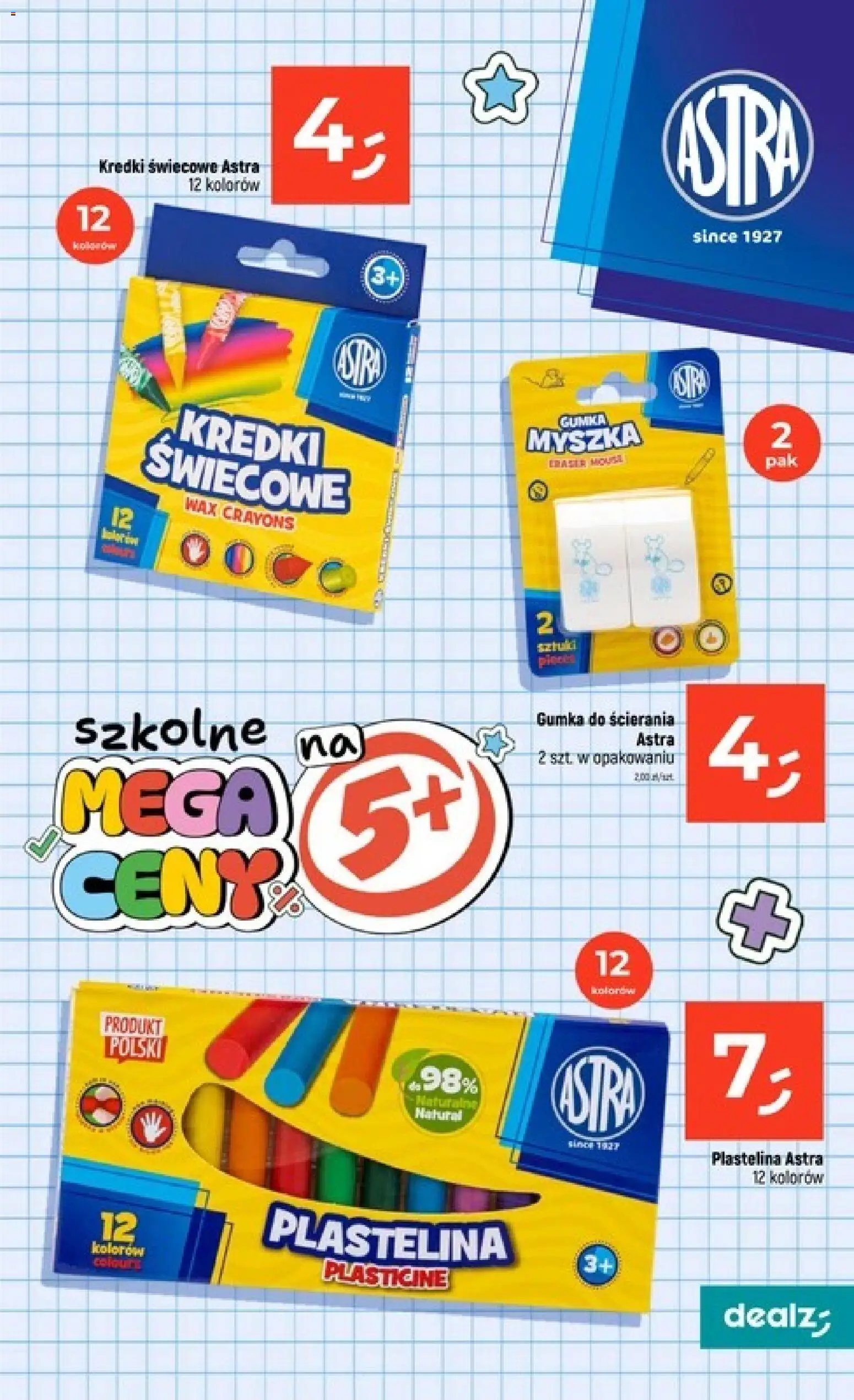 Dealz gazetka - Szkolne Mega Ceny od 06.08.2026 | Strona: 45 | Produkty: Myszka