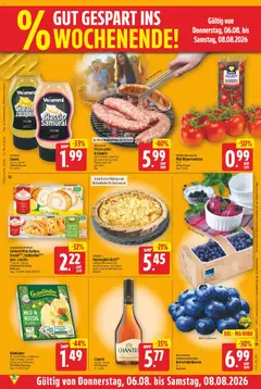E center Prospekt ab 03.08.2026 gültig | Seite: 27 | Produkte: Bratwurst, Äpfel, Zitrone, Bauerngut