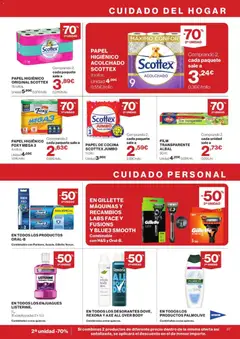 Vista previa Hipercor catálogo válido desde el 13/08/2026 | Página: 27 | Productos: Papel higienico, Listerine, Cocina, Body