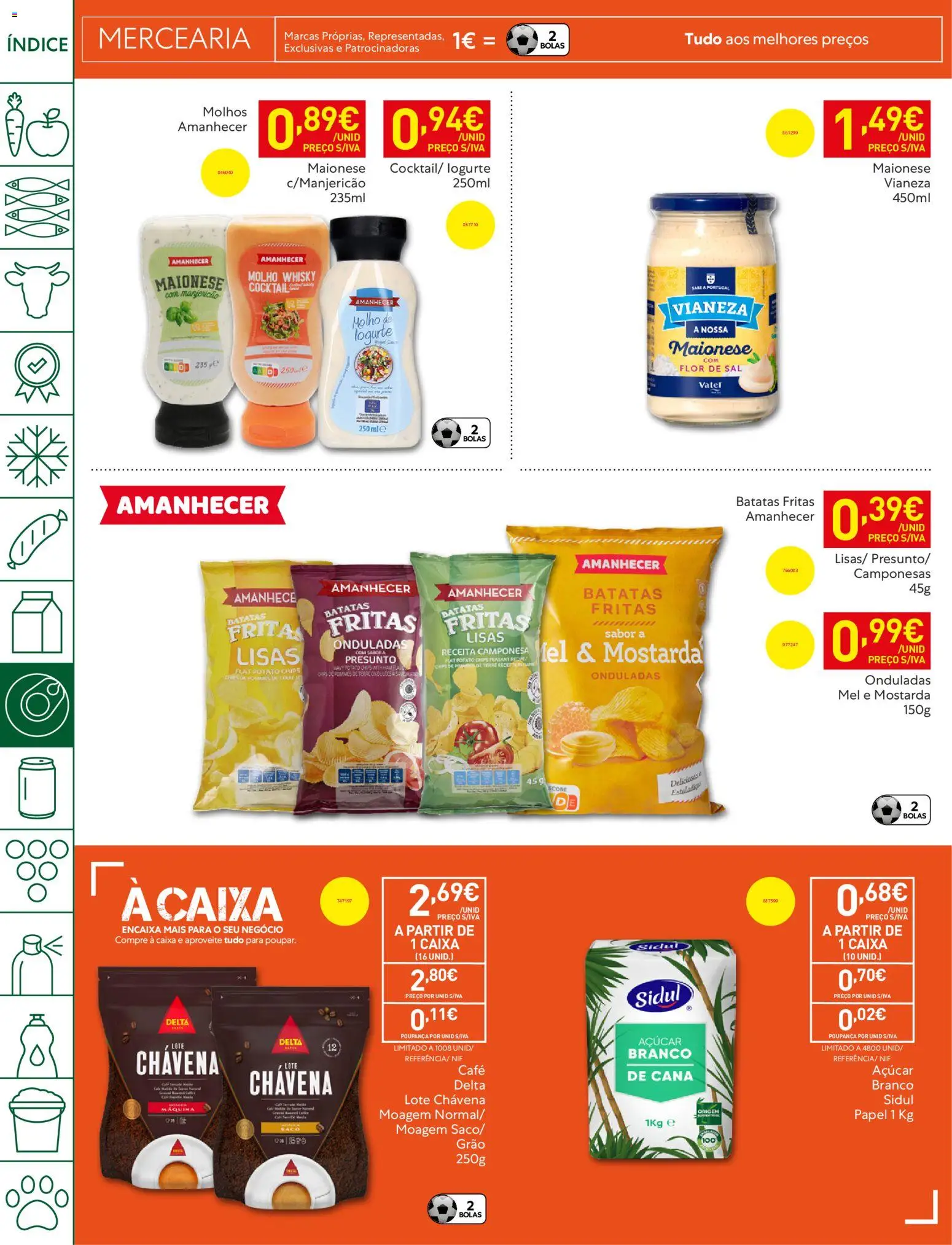Recheio folheto │ válido de 05.05.2026 | Página: 24 | Produtos: Whisky, Sal, Café, Maionese