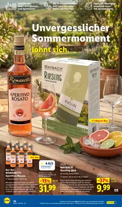 Lidl Prospekt Wein & Spirituosen ab 01.08.2026 gültig | Seite: 20 | Produkte: Weißwein, Wein