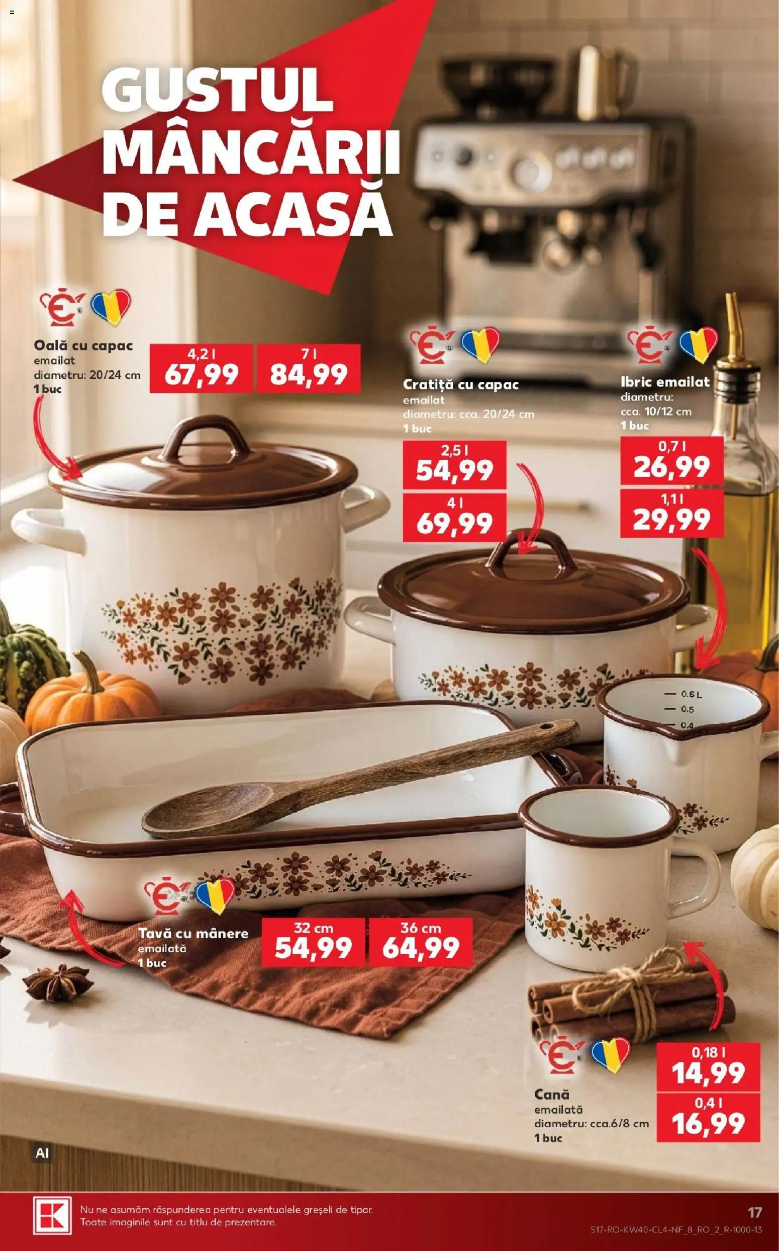 Kaufland RO akciós ujság - amely érvényes a következő dátumtól: 2026.09.30. | Oldal: 17