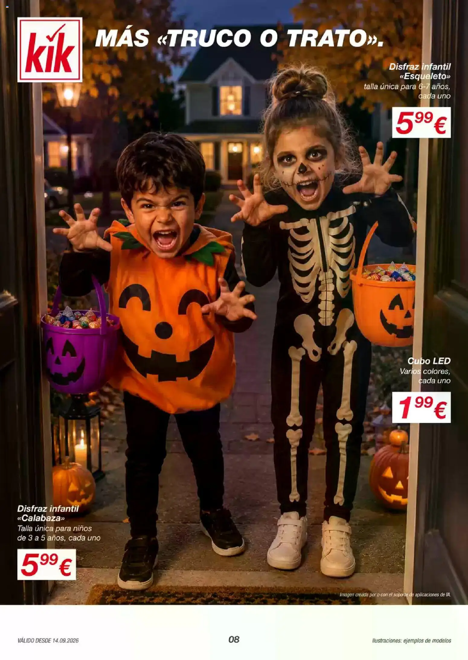 KIK folleto │ válido desde el 14/09/2026 | Página: 8 | Productos: Calabaza