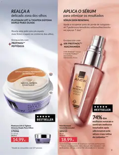 Pré-visualização Skin Renewal Sérum Renovador, APLICA O SÉRUM para otimizar os resultados SÉRUM SKIN RENEWAL Ajuda a recuperar anos de perda de colagénio - vê 7 poderosos benefícios antienvelhecimento em apenas 7 dias* válido de 01/06/2026 | Página: 9