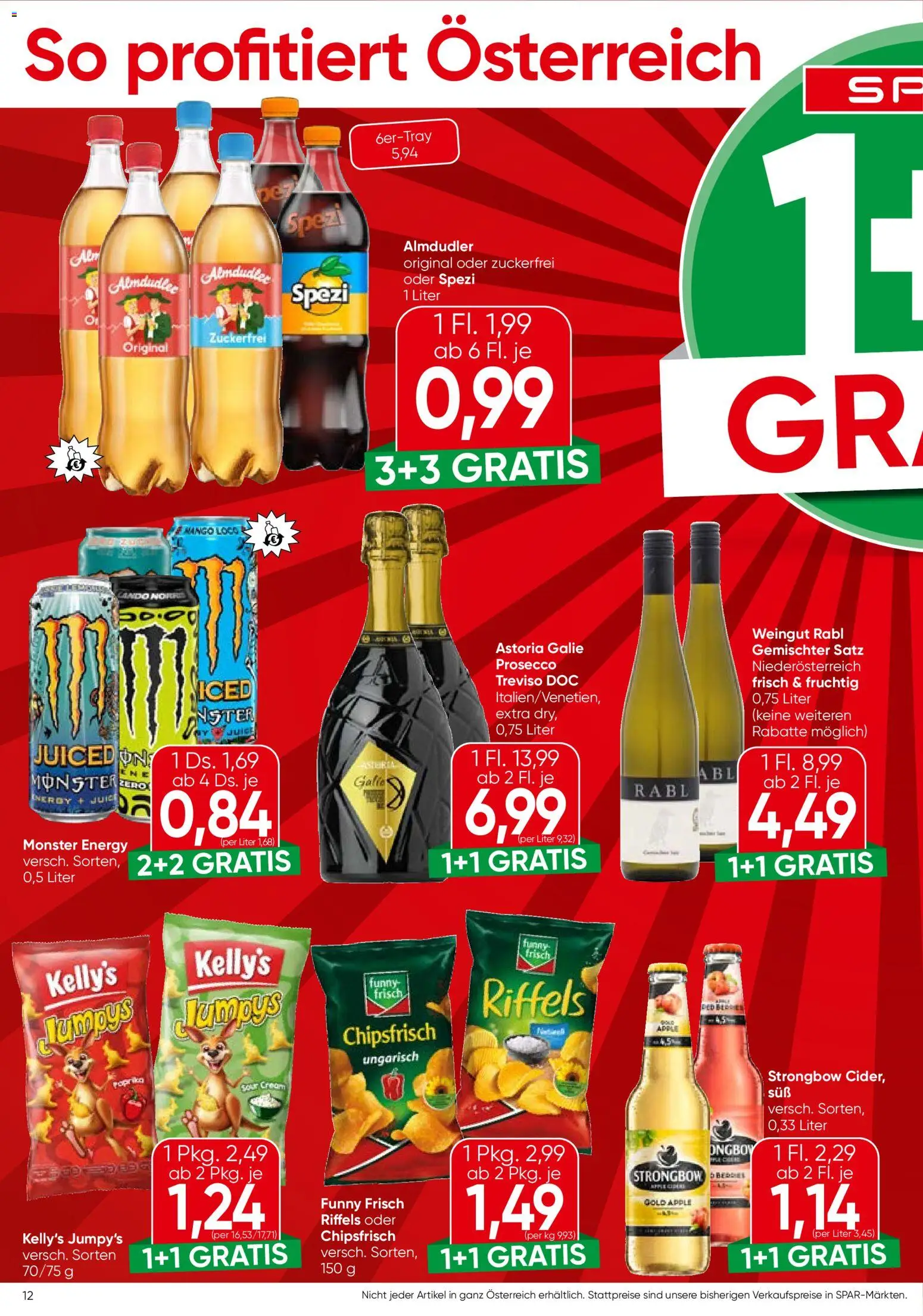 Spar - Flugblatt gültig ab 27.08.2026 | Seite: 12