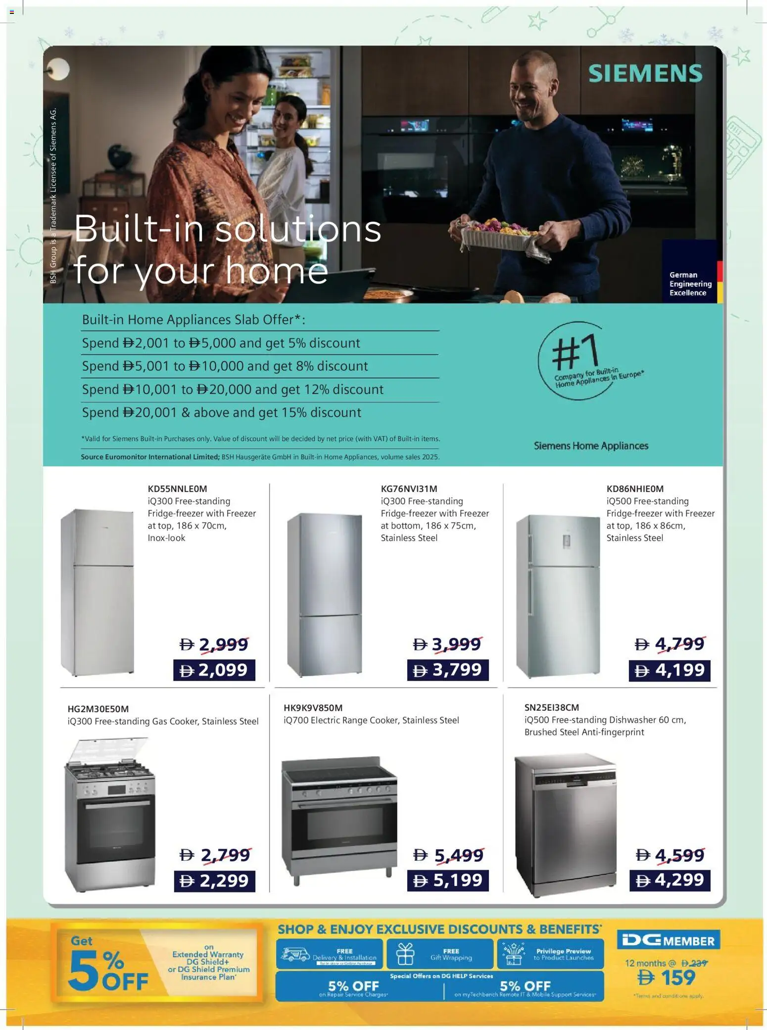 {H1} | Page: 44 | Products: Freezer, Dishwasher, Remote