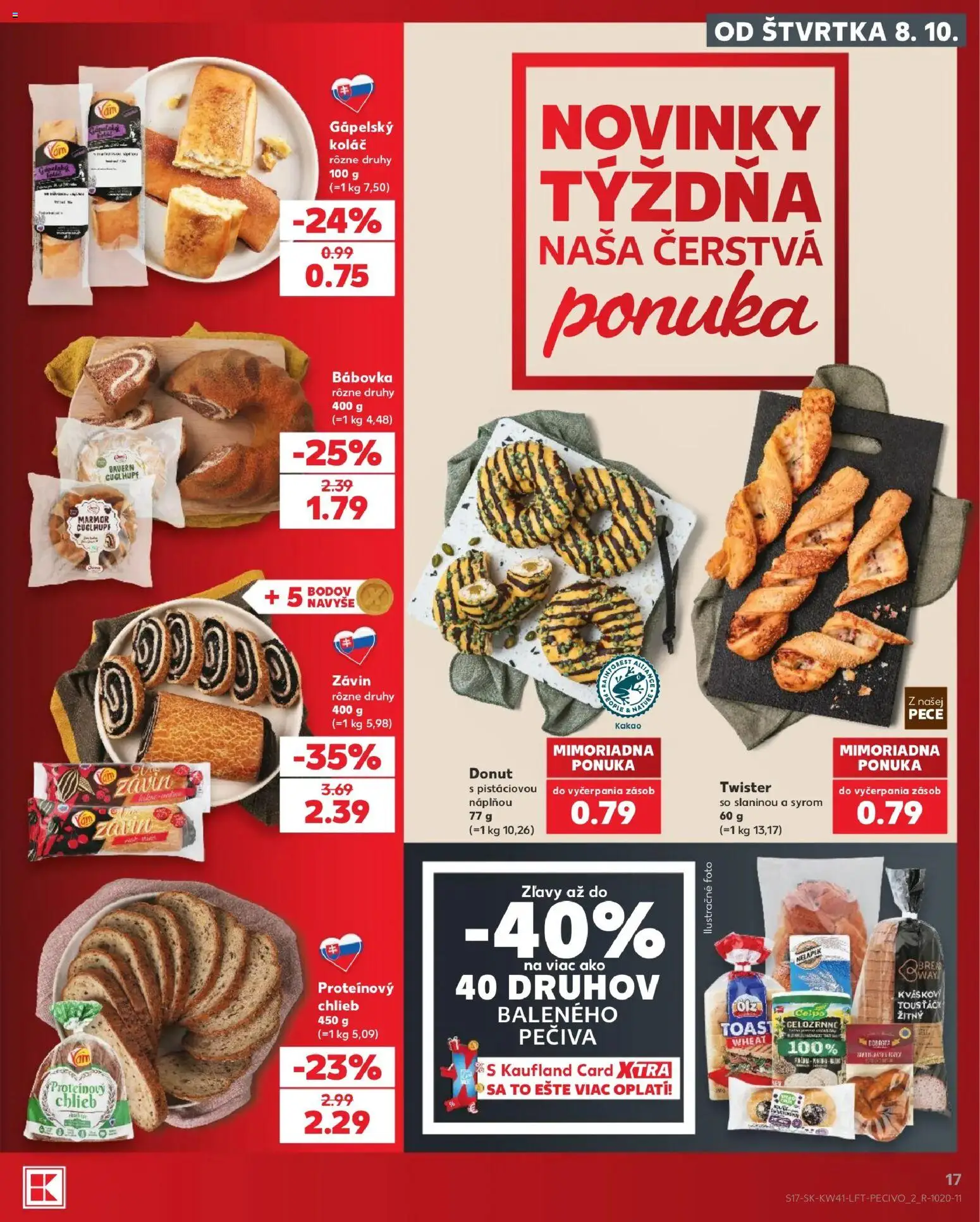 Nové Kaufland akcie – leták je platný od 08.10.2026 | Strana: 17