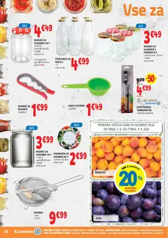 E.leclerc katalog akcije – veljaven od 05.08.2026 | Stran: 18 | Izdelki: Baterija, Marelice, Termometer, Sok