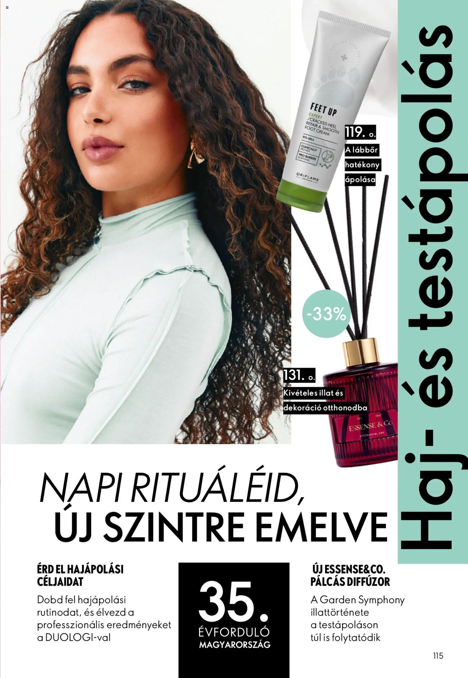 Oriflame akciós ujság - amely érvényes a következő dátumtól: 2026.09.09. | Oldal: 115 | Termékek: Diffúzor, Dekoráció