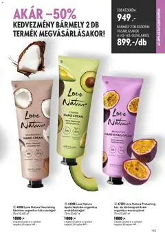Katalógus Oriflame 2026/12 - amely érvényes a következő dátumtól: 2026.08.19. | Oldal: 143 | Termékek: Krém, Kézkrém