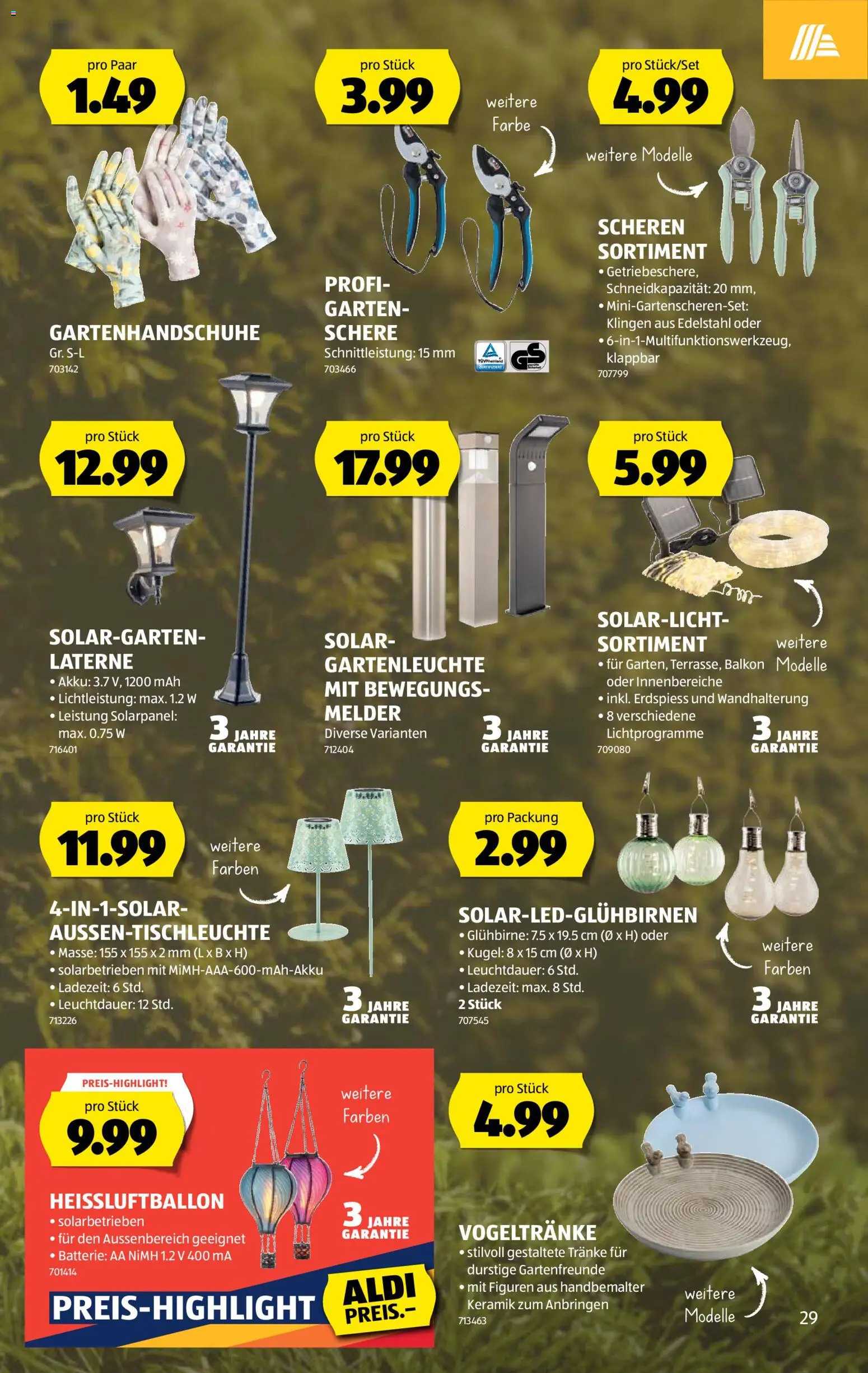 Aldi aktionen – gültig ab 21.05.2026 | Seite: 29 | Produkte: Batterie