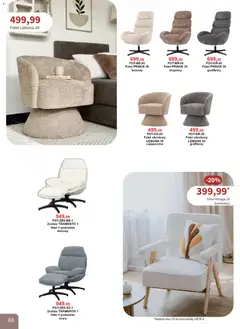 Pogląd oferty "Bodzio Katalog" - ważna od 01.04.2026 | Strona: 88 | Produkty: Cappuccino, Fotel