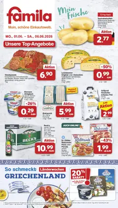 Famila Nordwest Prospekt ab 01.06.2026 gültig