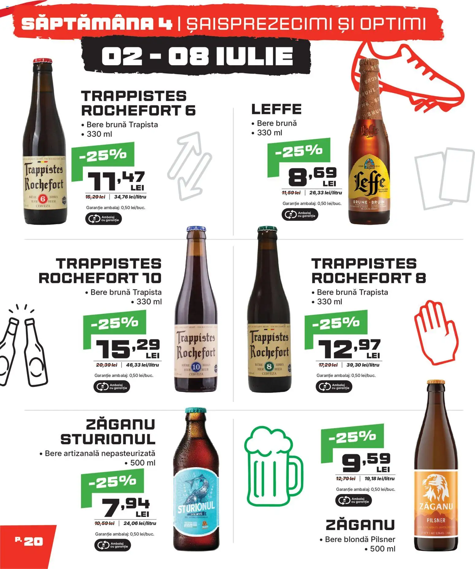 Noul catalog Mega Image – valabil de la 11.06.2026 | Pagină: 20 | Produse: Bere