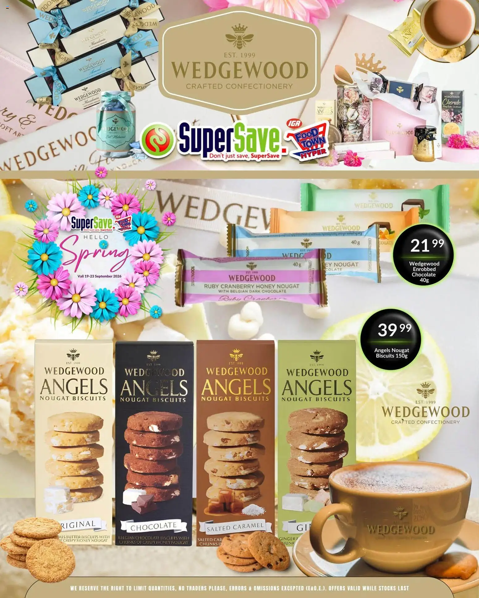 New Super Save catalogue – valid from 19/09/2026 | Page: 18 | Products: Confectionery, Butter, Biscuits, Caramel