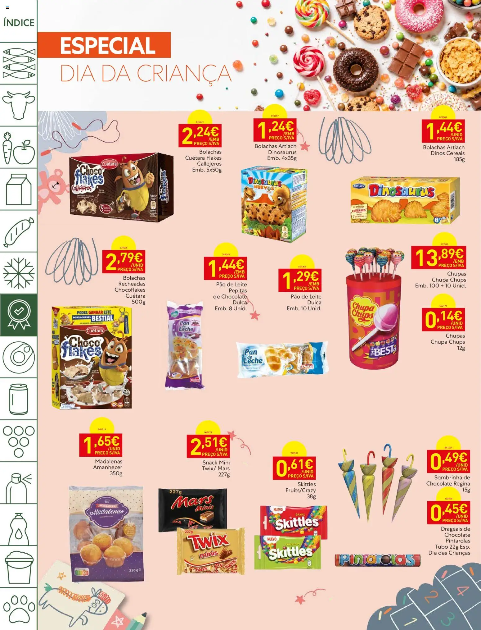 Recheio Folheto Madeira │ válido de 26.05.2026 | Página: 14 | Produtos: Bolachas, Leite, Pão, Cereais