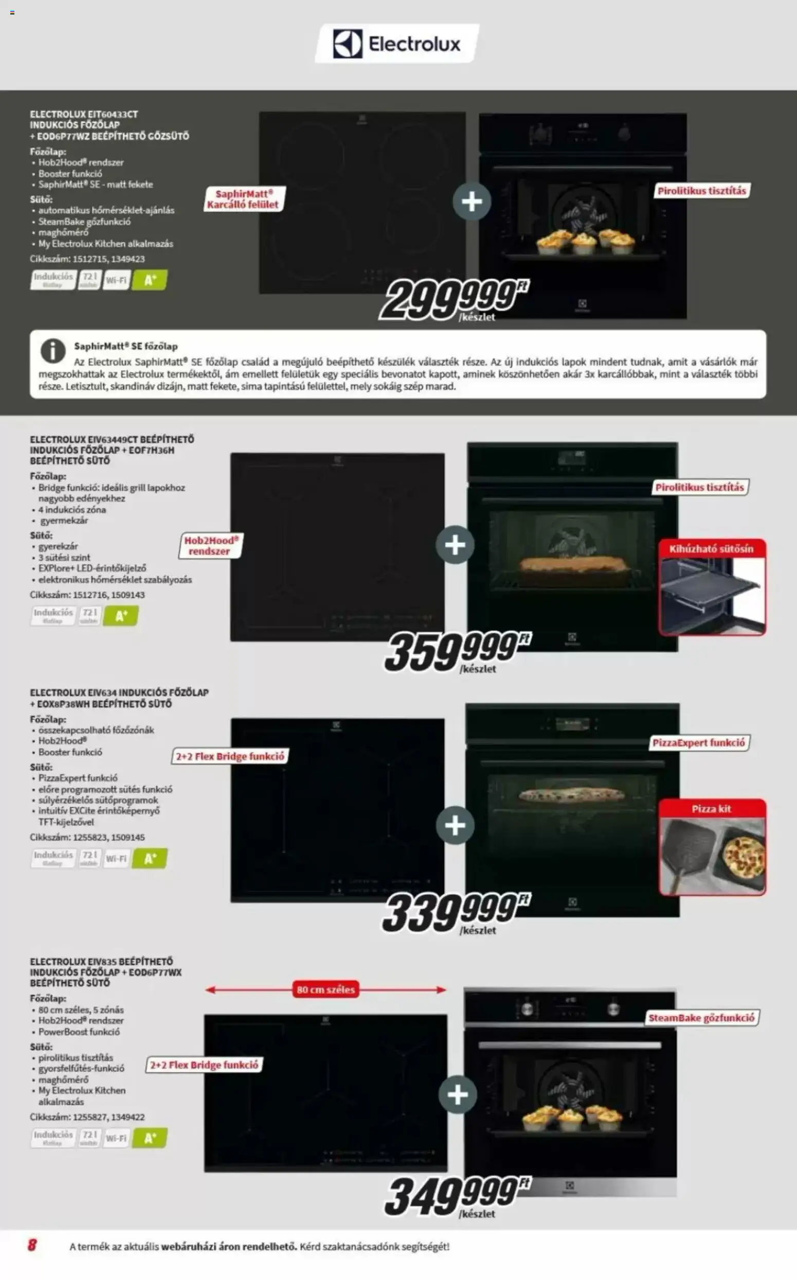 Media Markt akciós ujság - amely érvényes a következő dátumtól: 2026.10.06. | Oldal: 8