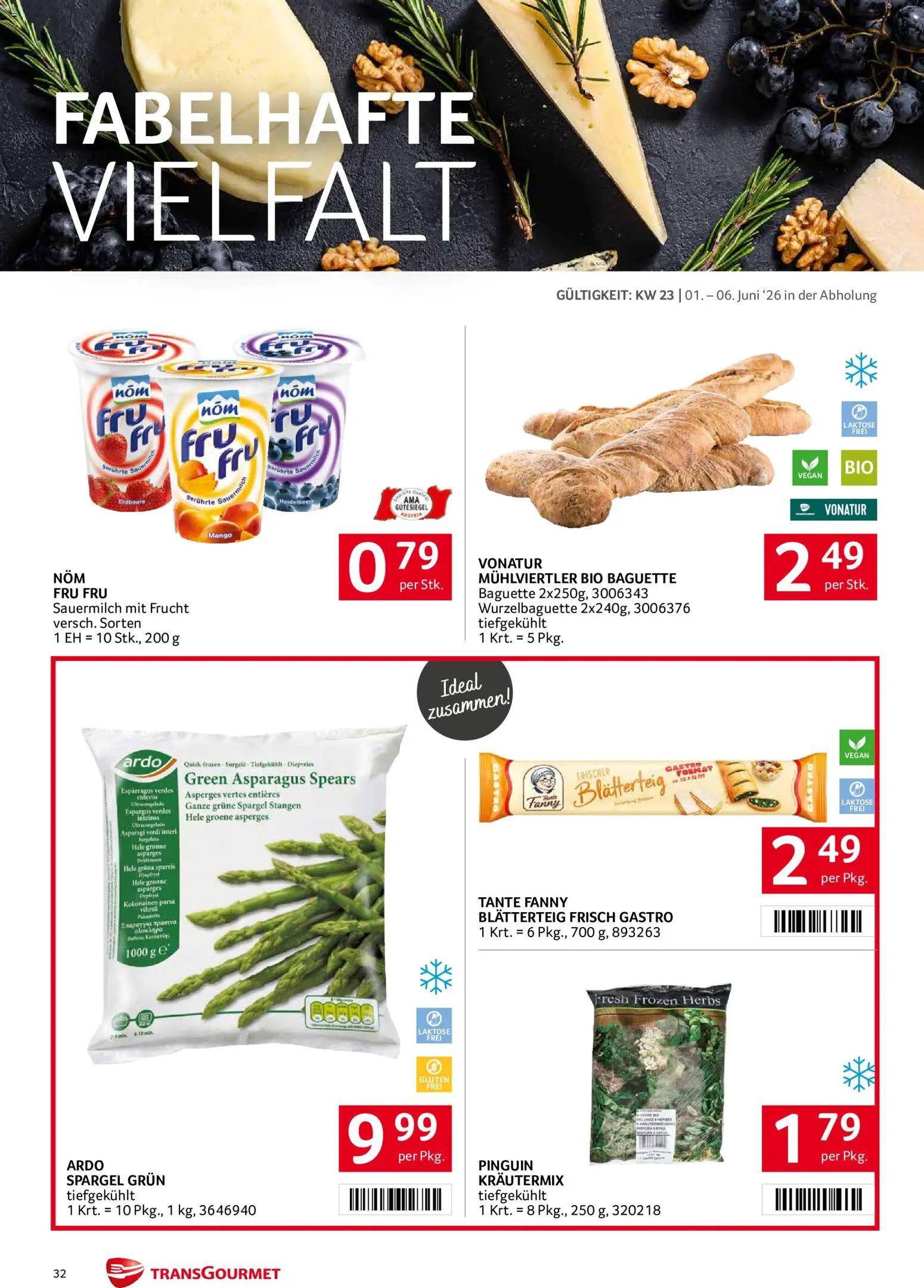 Transgourmet Flugblatt gültig ab 01.06.2026 | Seite: 32