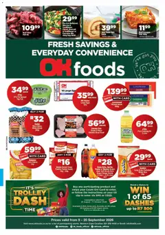 OK Foods specials catalogue – valid from 09/09/2026