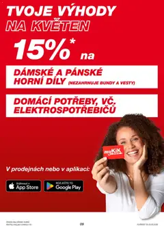 Náhled letáku Kik leták od 25.05.2026 | Strana: 9 | Produkty: Bundy