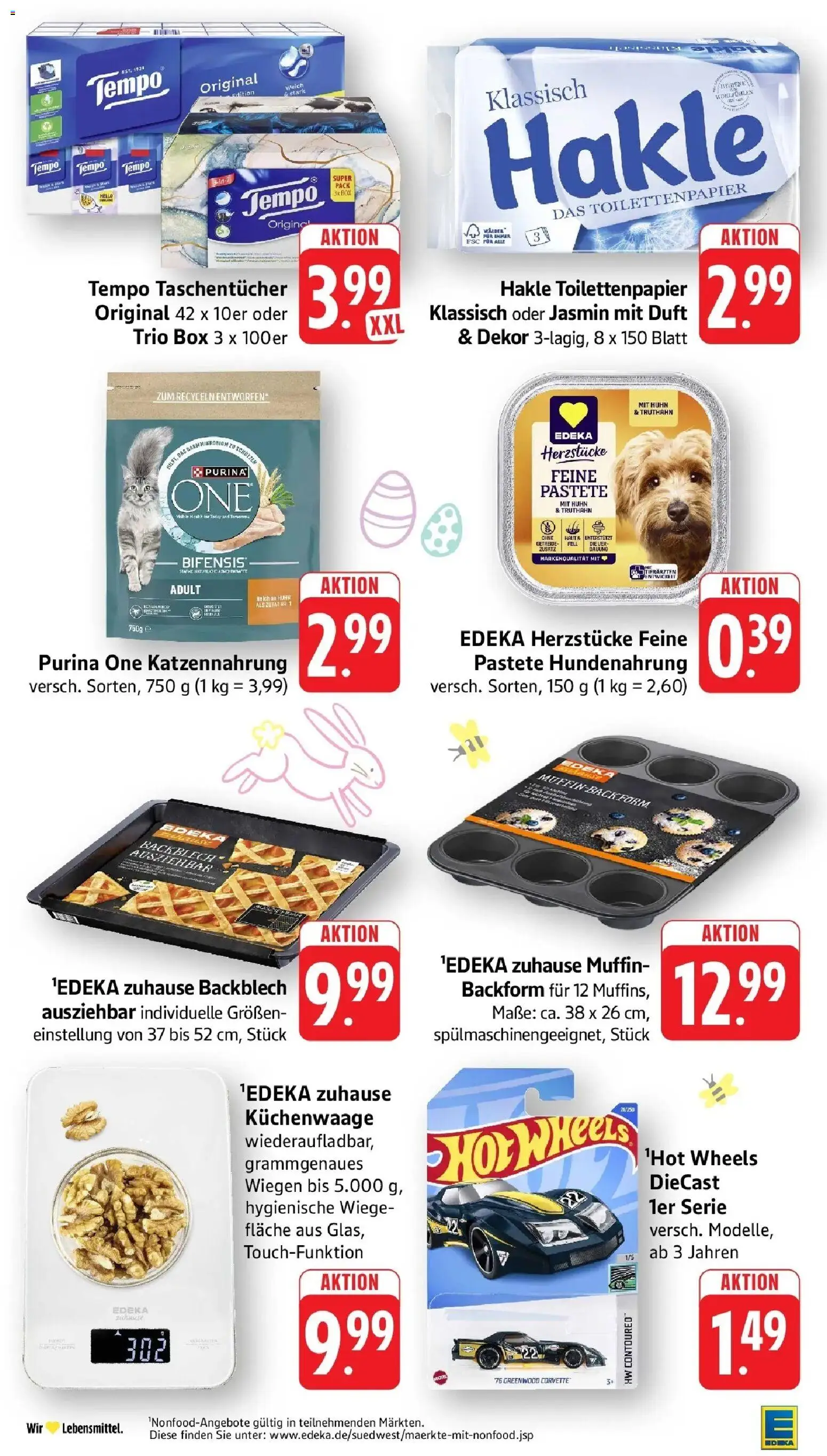 Edeka prospekt Bitburg	 – gültig ab 23.03.2026 | Seite: 41 | Produkte: Box, Duft, Getreide, Toilettenpapier