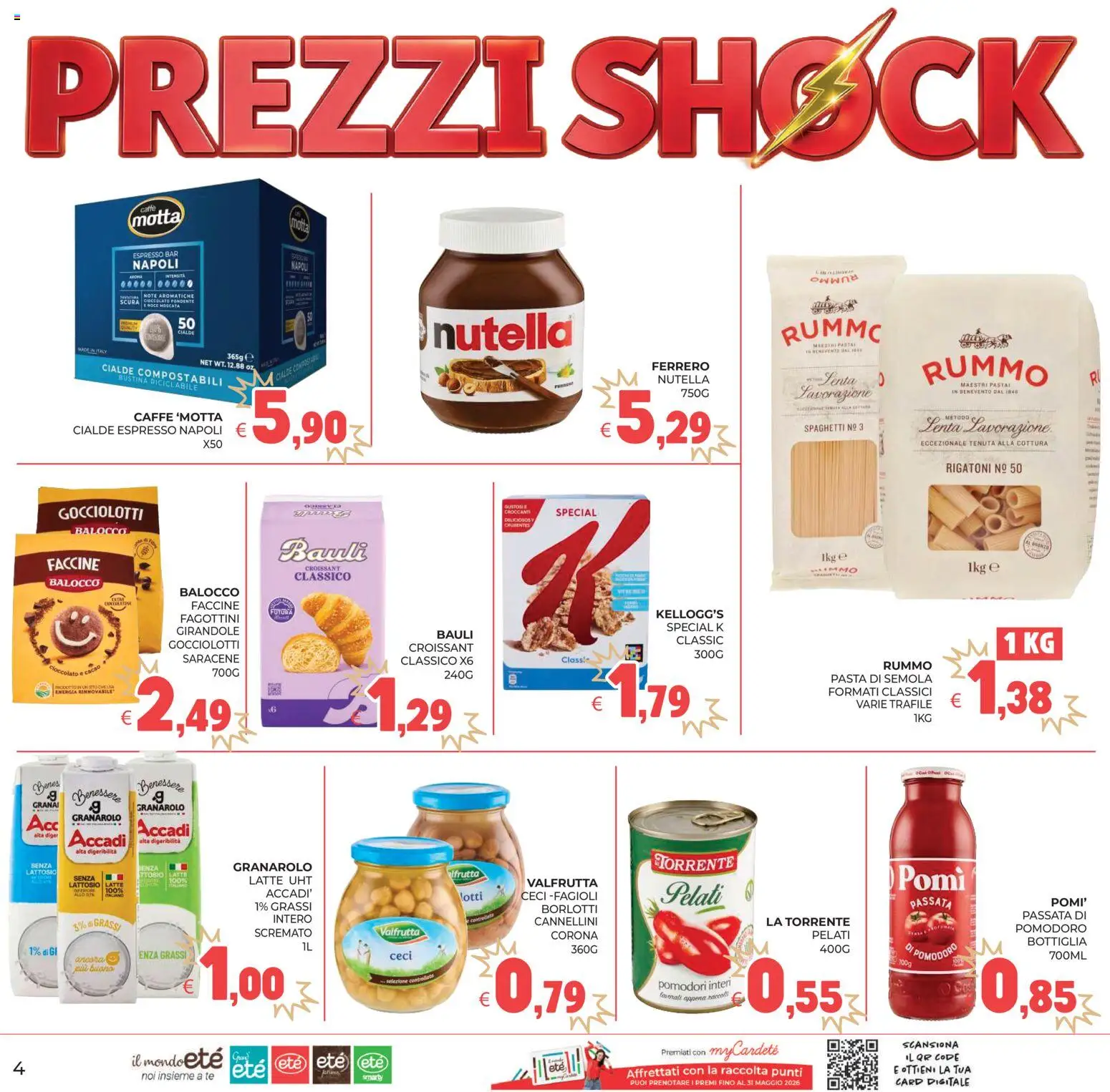 Volantino Eté del 12.05.2026 | Pagina: 4 | Prodotti: Tè, Cannellini, Pasta, Croissant