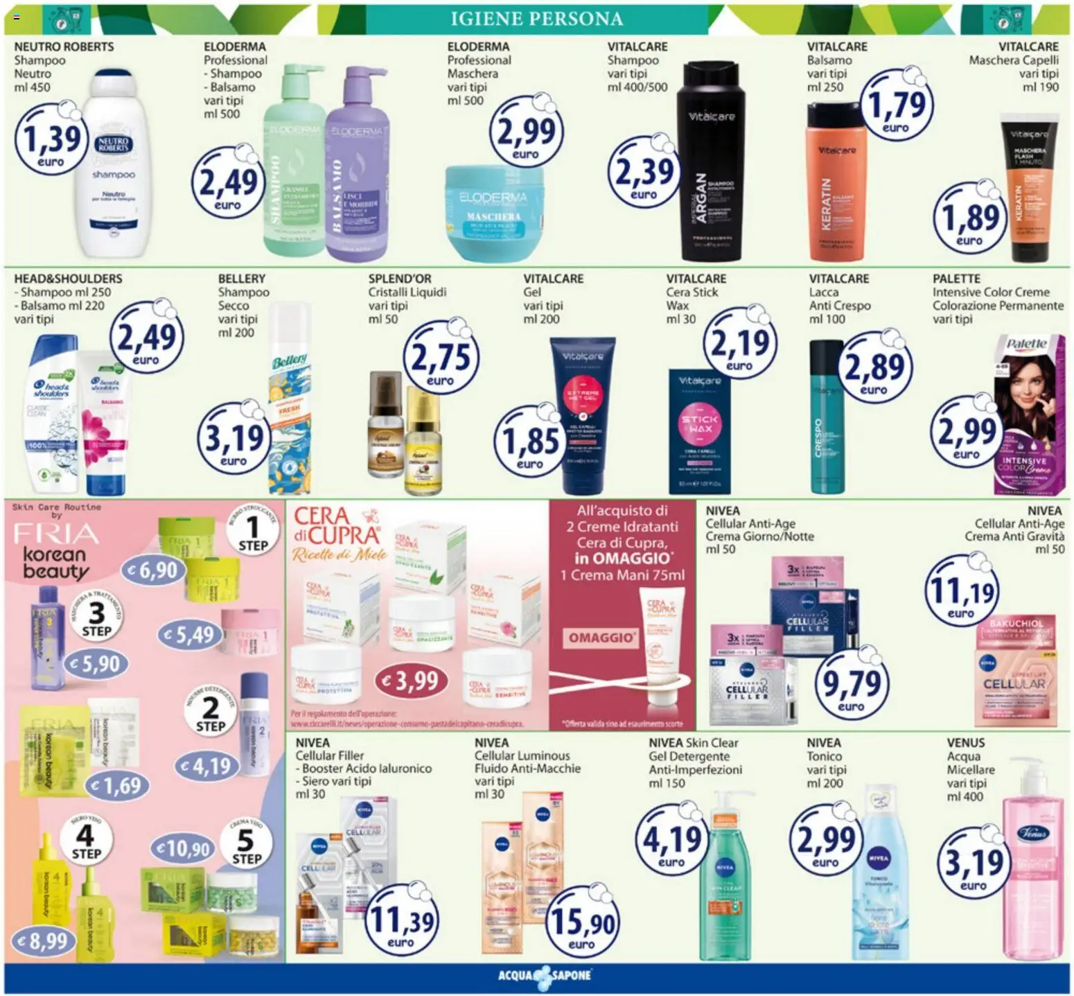 Volantino Acqua e Sapone del 19/10/2026 | Pagina: 7 | Prodotti: Balsamo, Detergente, Gel detergente, Miele