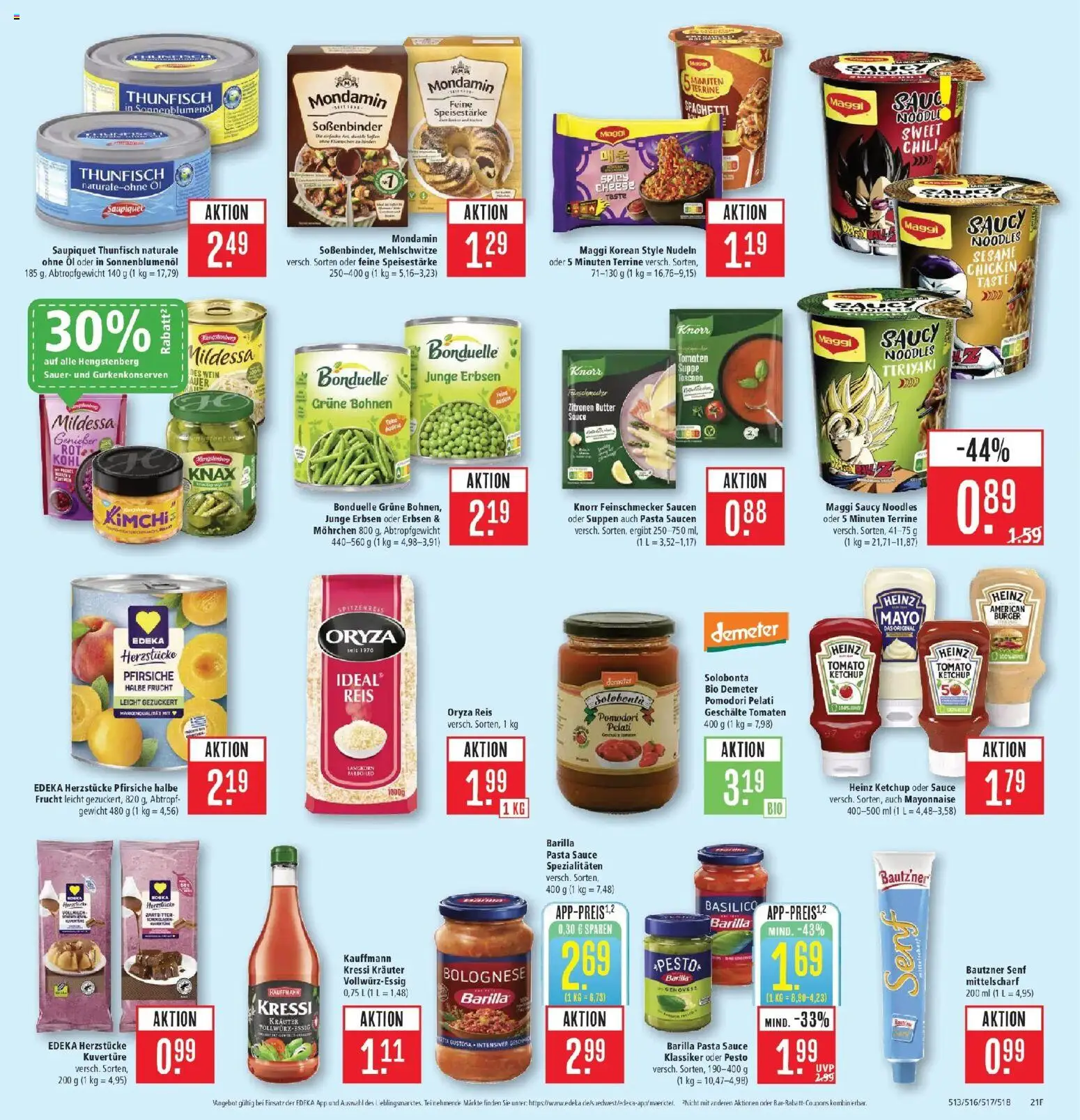 Marktkauf Prospekt Friedrichshafen (ab 19.10.2026) » Angebote online | Seite: 29 | Produkte: Thunfisch, Spezialitäten, Chili, Erbsen