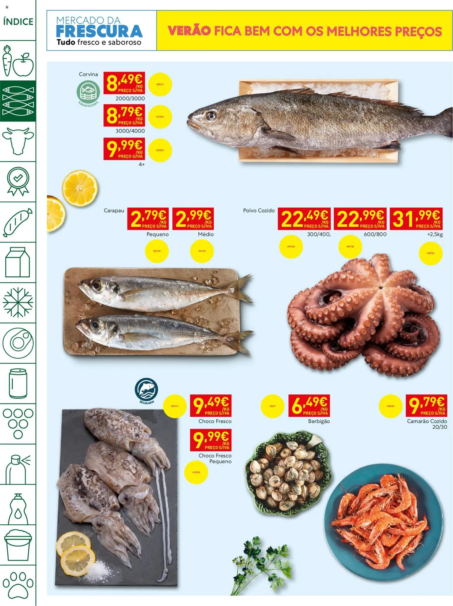 Recheio folheto │ válido de 09.06.2026 | Página: 4 | Produtos: Polvo, Camarão